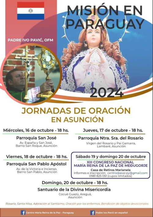 XIII Congreso Nacional de la Reina de la Paz en Paraguay